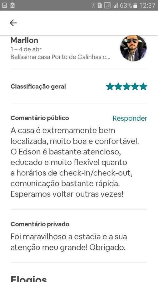 Casa Porto Galinhas Com Piscina